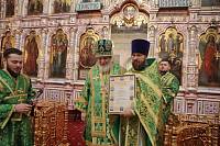 Архиерейское богослужение в Саввино 